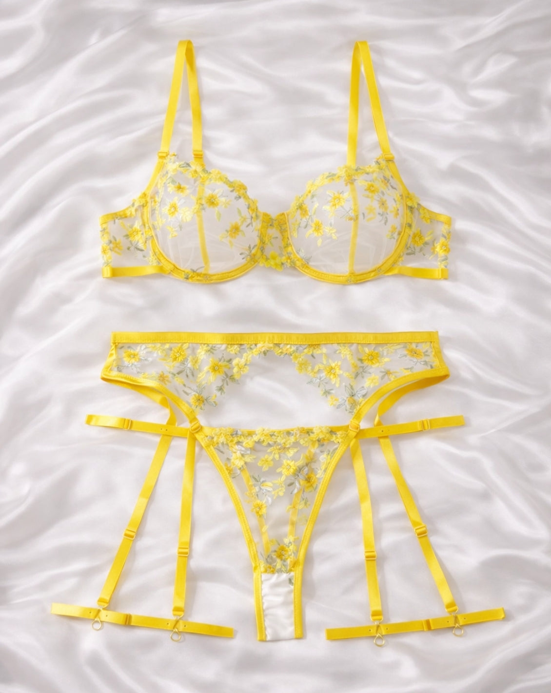 LUXE LACE - Lingerieset Dames Kant – Luxe Meerdere Kleuren – Luxe Lingerie met Comfort
