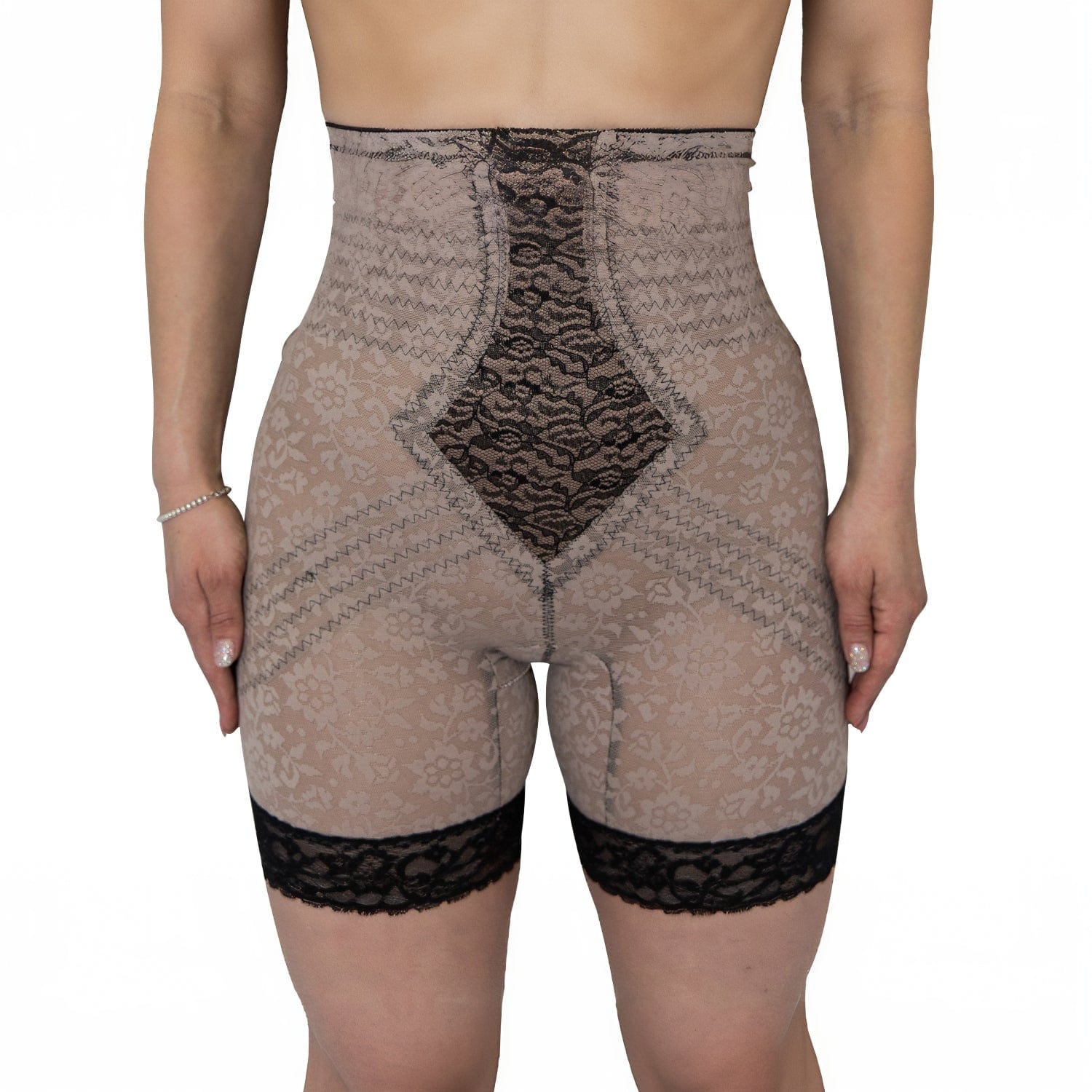 LivingCurves – Kanten Corrigerende Short Dames Hoge Taille – Stevige Buikcontrole