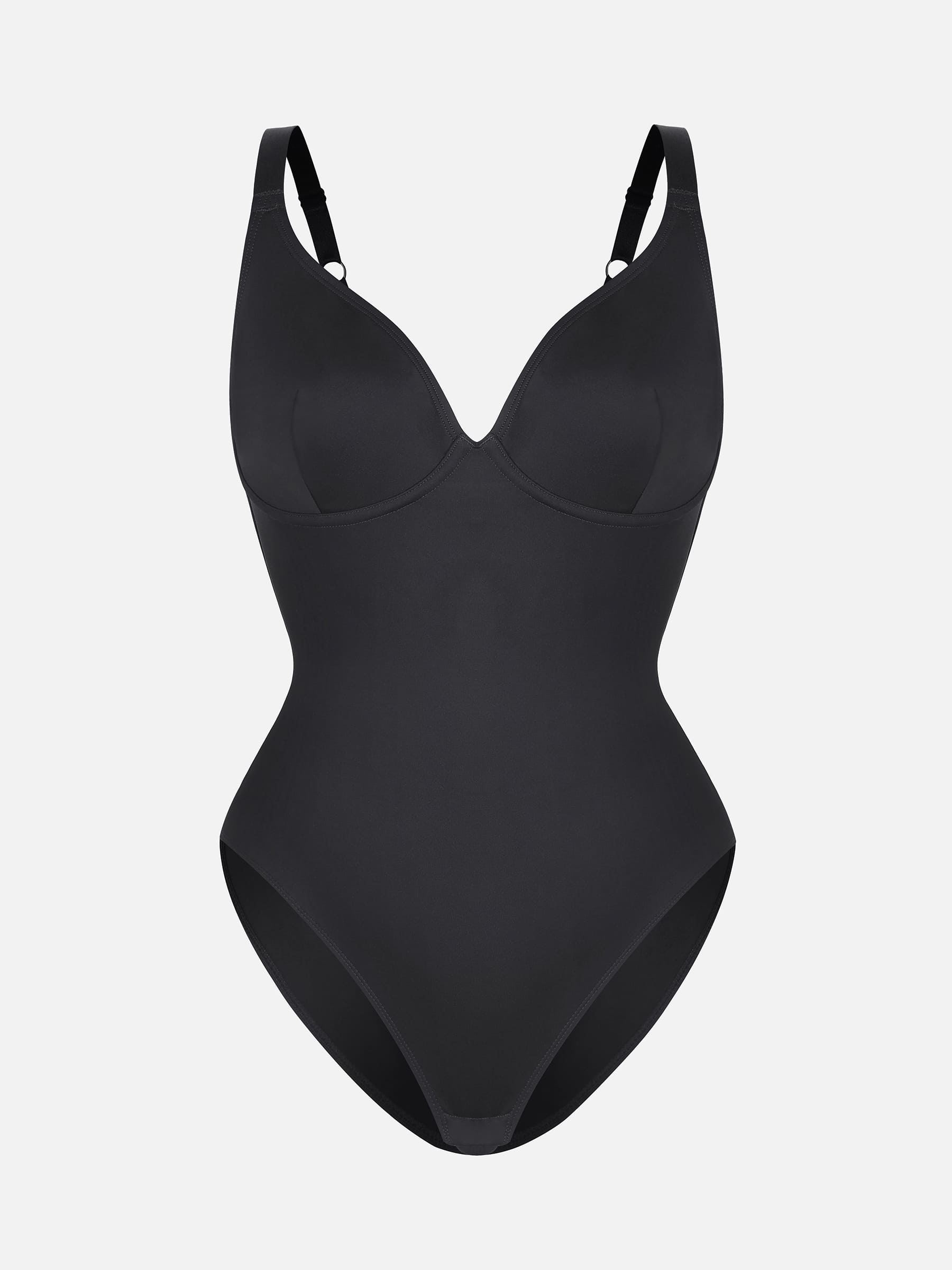 SHAPE ESSENTIAL – Corrigerende Body Dames met V-hals – Buikcontrole & Glad Silhouet