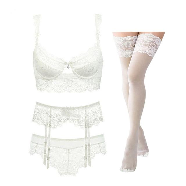 AMÉLIE - Lingerieset Dames Kant – Deluxe – Elegante Set met Sensuele Look