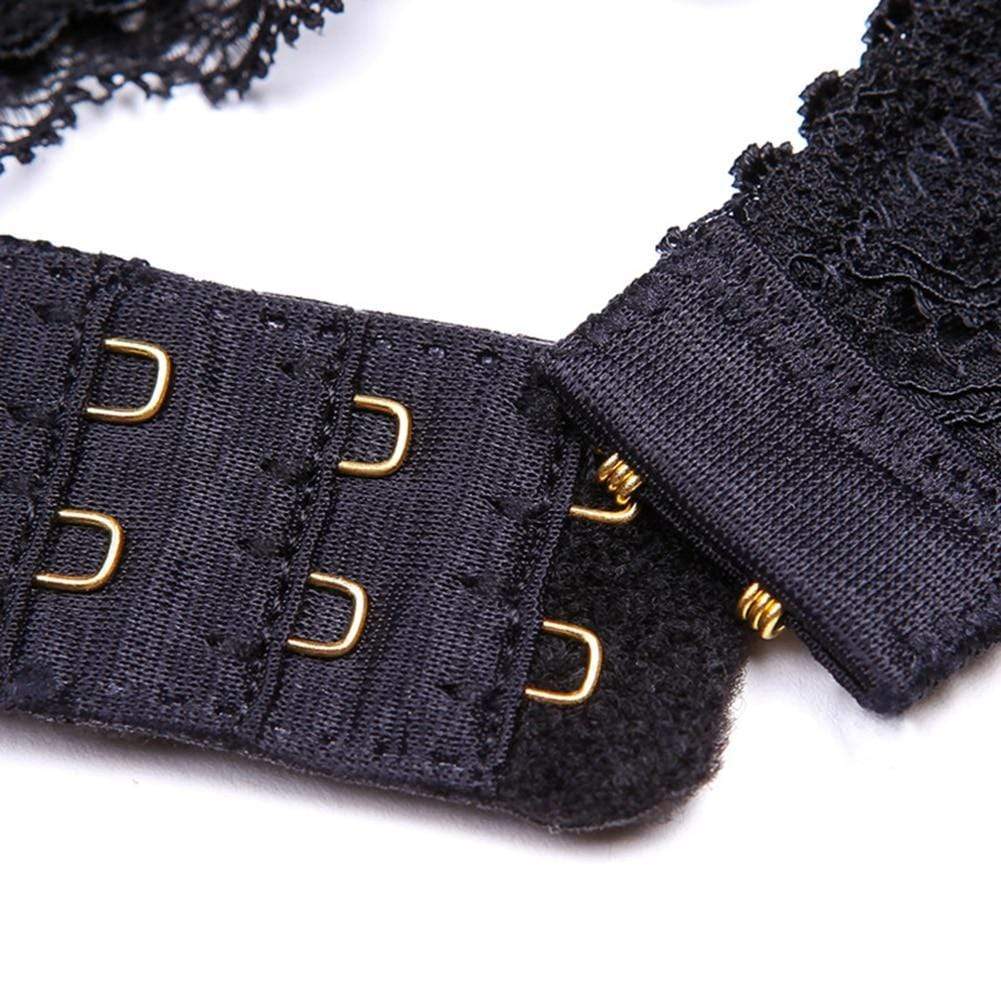 LIVC - Lingerieset Dames Kant – 5-Delig – Verleidelijke Set met Soepele Pasvorm