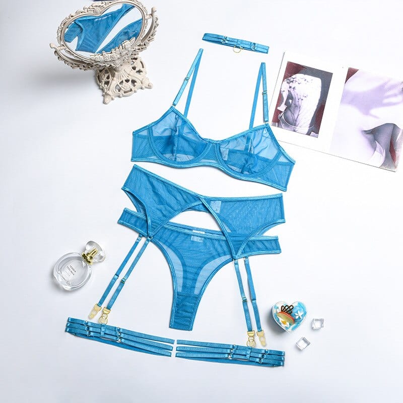 LIVC - Lingerieset Dames – Transparant – Luxe Lingerie met Comfort