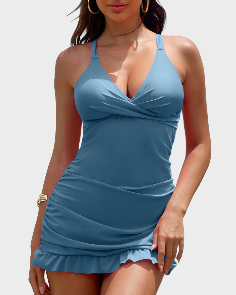 Ilia Badpak Dames – Zomerse Set met Shaping Fit