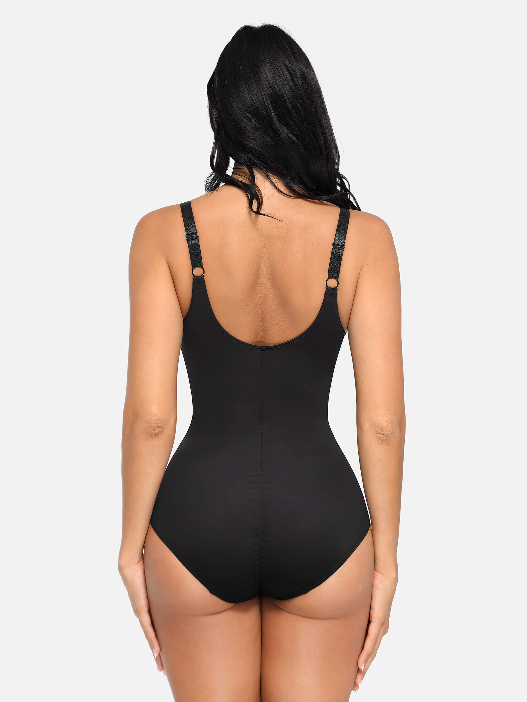 SHAPE ESSENTIAL – Corrigerende Body Dames met V-hals – Buikcontrole & Glad Silhouet