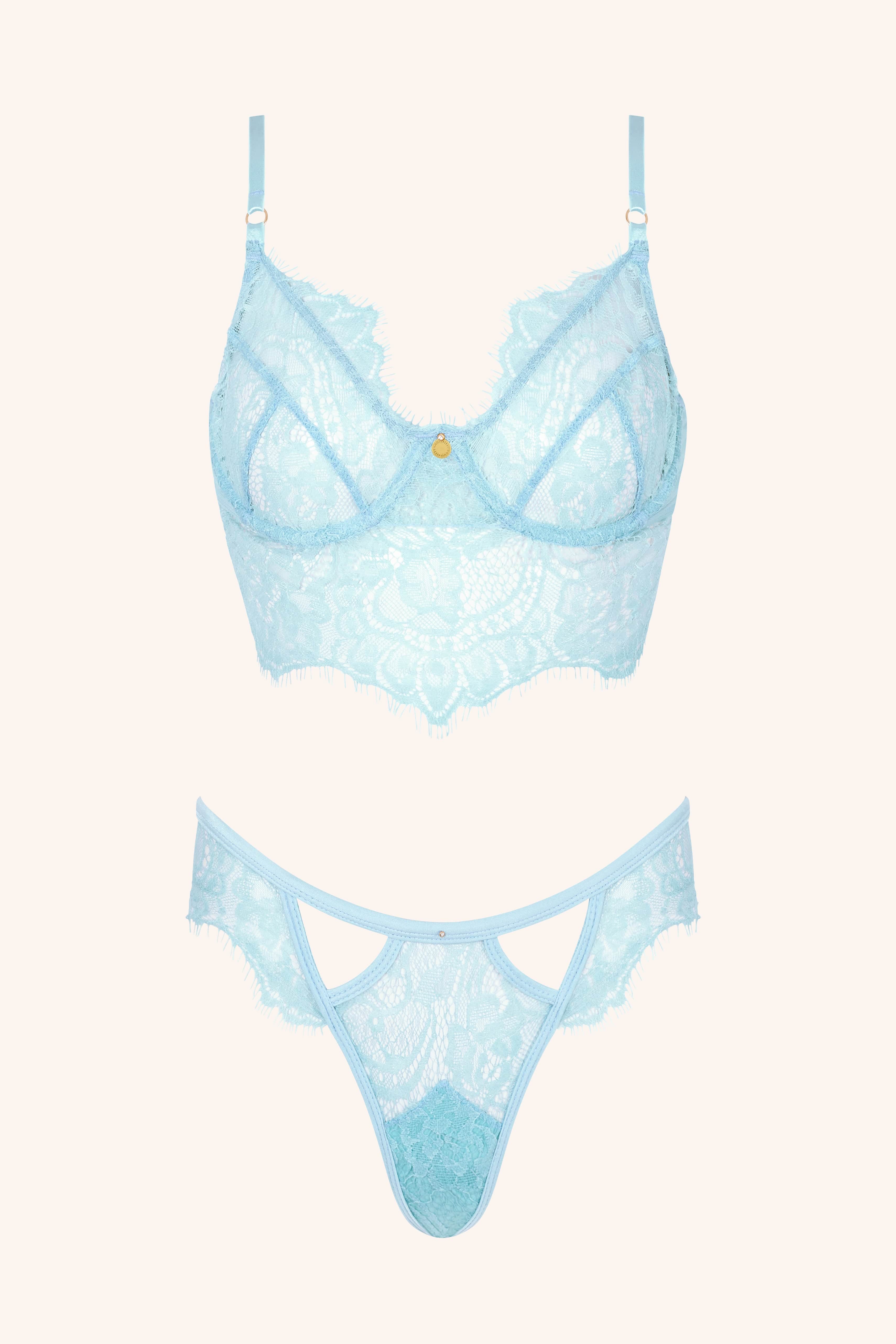 LÉONIE – Ivory Kant Longline BH