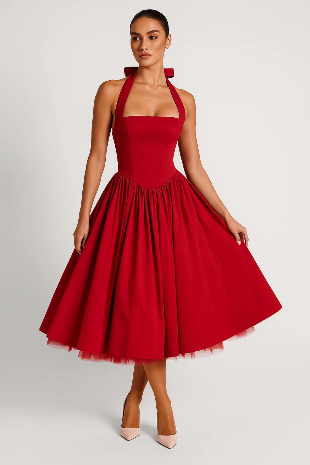 Maxi Jurk One Shoulder – Galajurk met Split