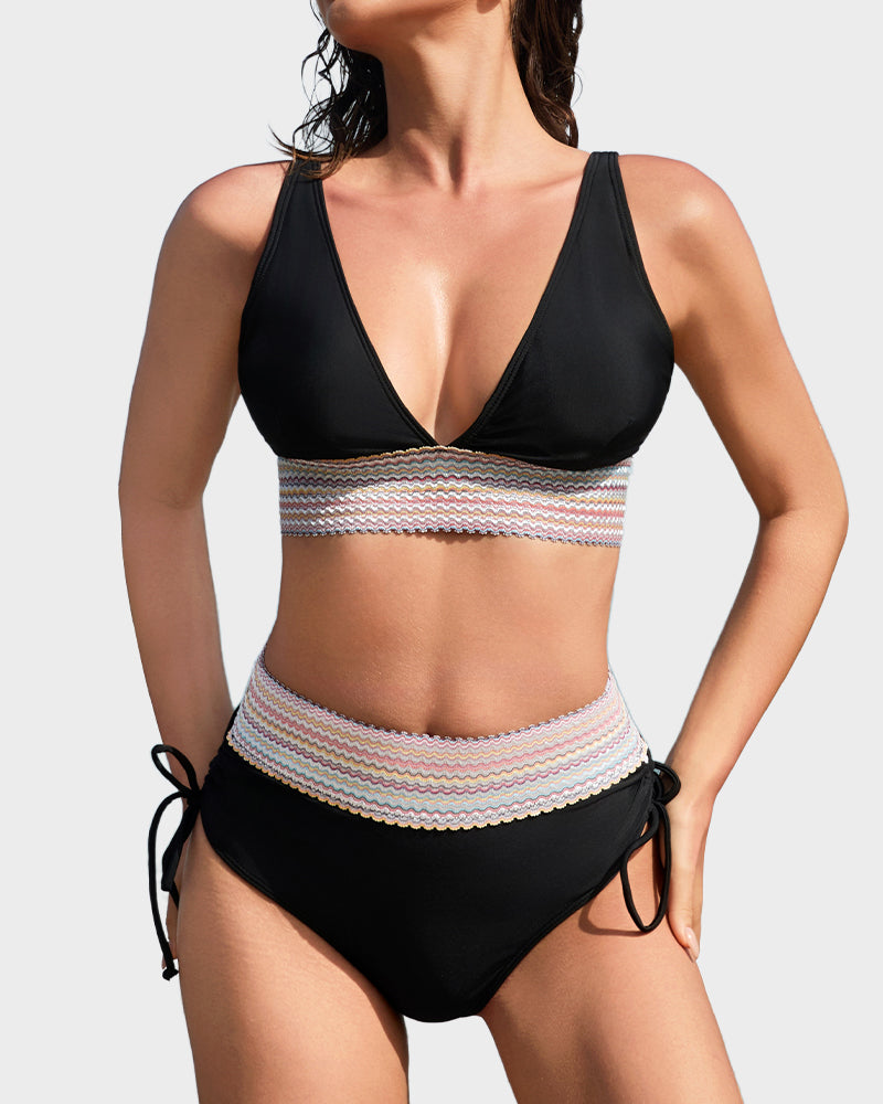 Kena Bikini Dames – Sportieve High Waist Set