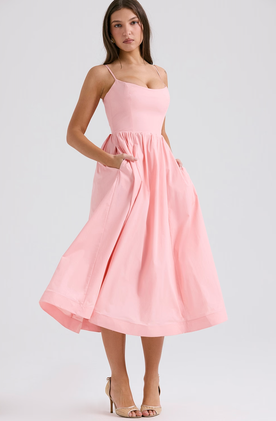 Midi Jurk A-Lijn – Zomerjurk Dames Elegant
