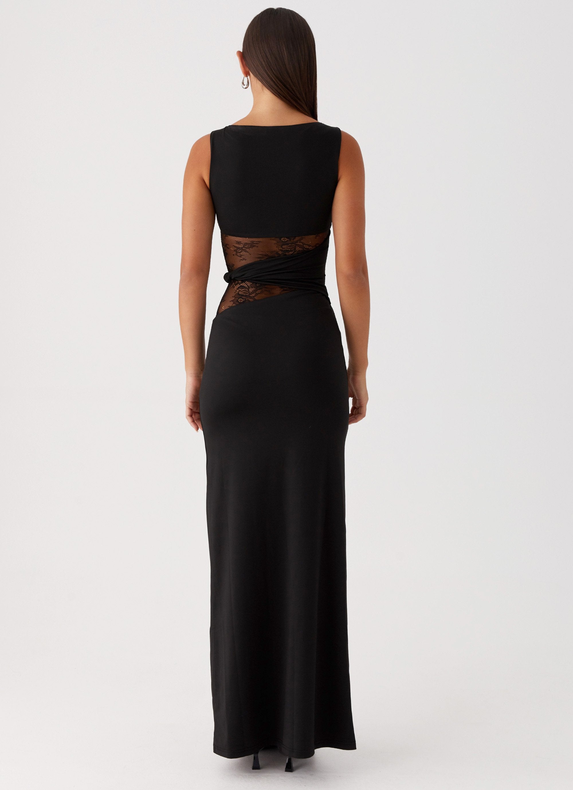 Maxi Jurk Ronde Hals – Kant Zomerjurk Dames