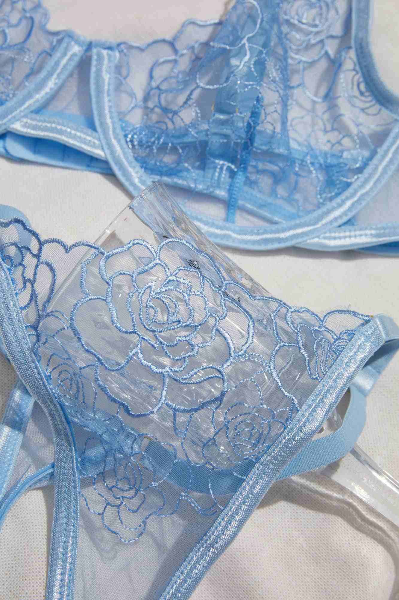 EMBROIDERY COLLECTION - Lingerieset Dames Geborduurd – Elegante Set met Comfort