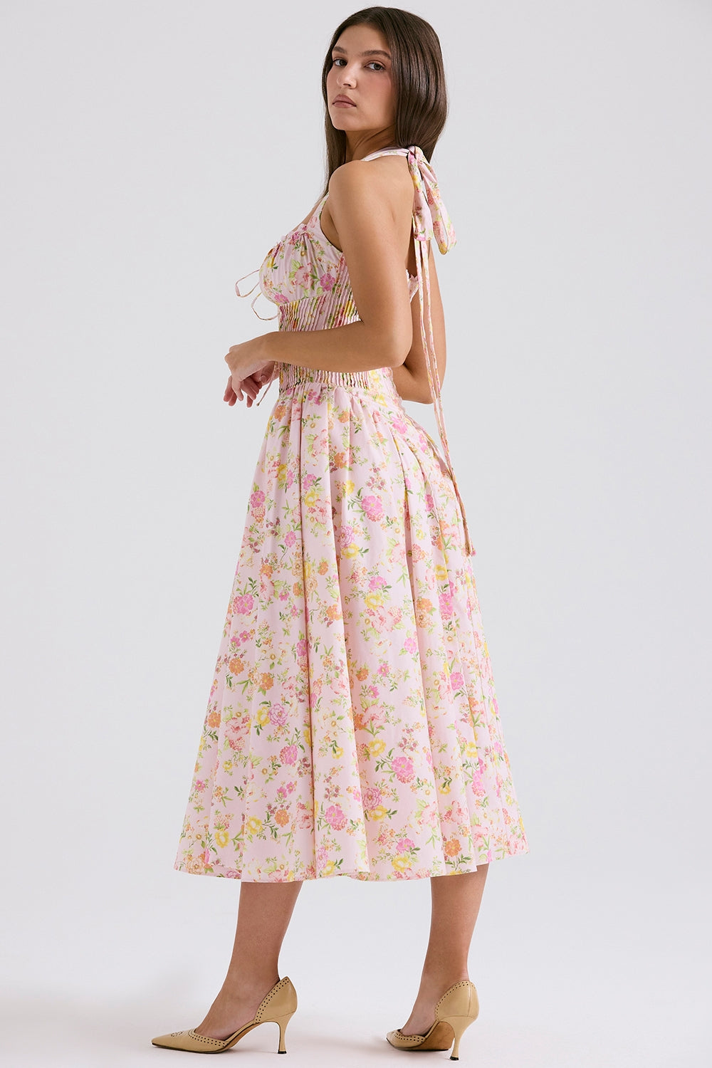 Midi Jurk Dames – Elegante Zomerjurk Aansluitend