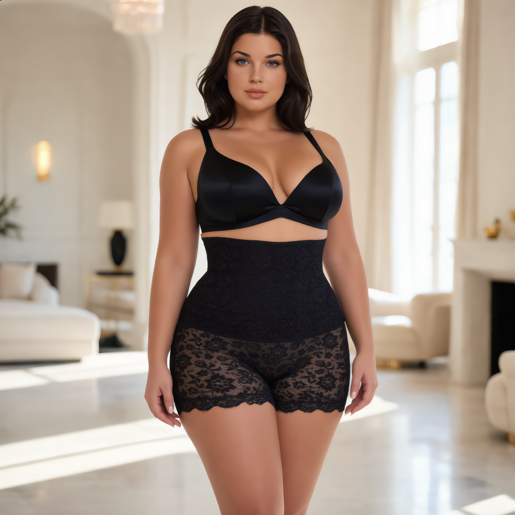 ELENA – Corrigerende Panty Dames Hoge Taille – Buikcontrole & Comfort