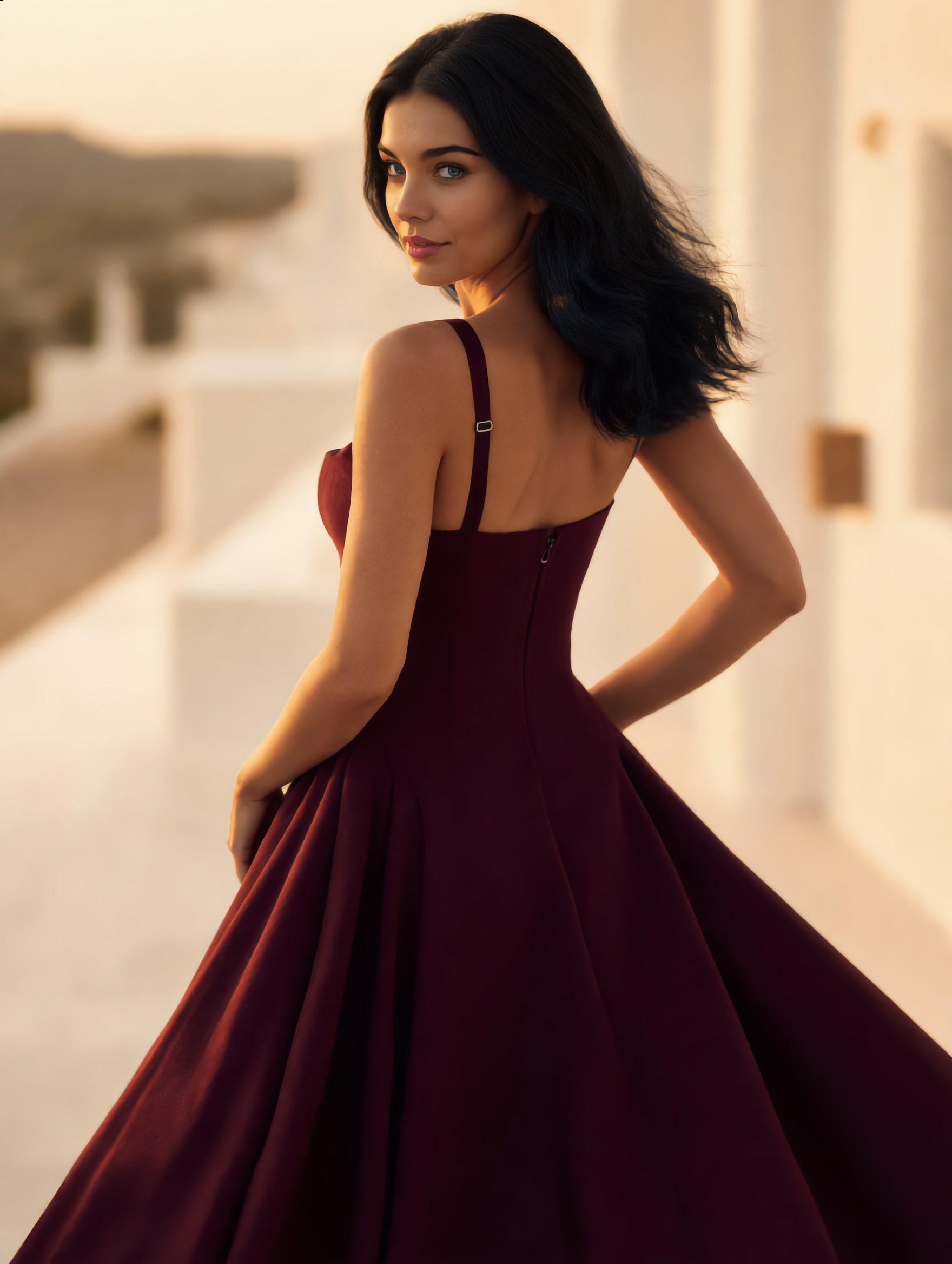 Maxi Jurk One Shoulder – Elegante Avondjurk Dames