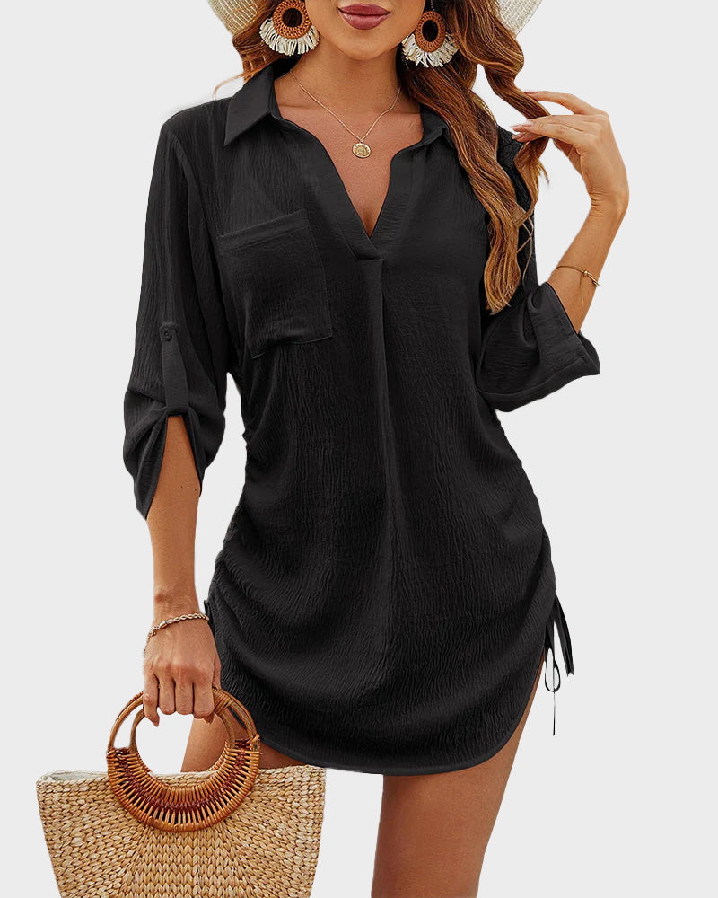 ISLA Strandjurk Dames – Luxe Cover-Up met Luchtige Pasvorm