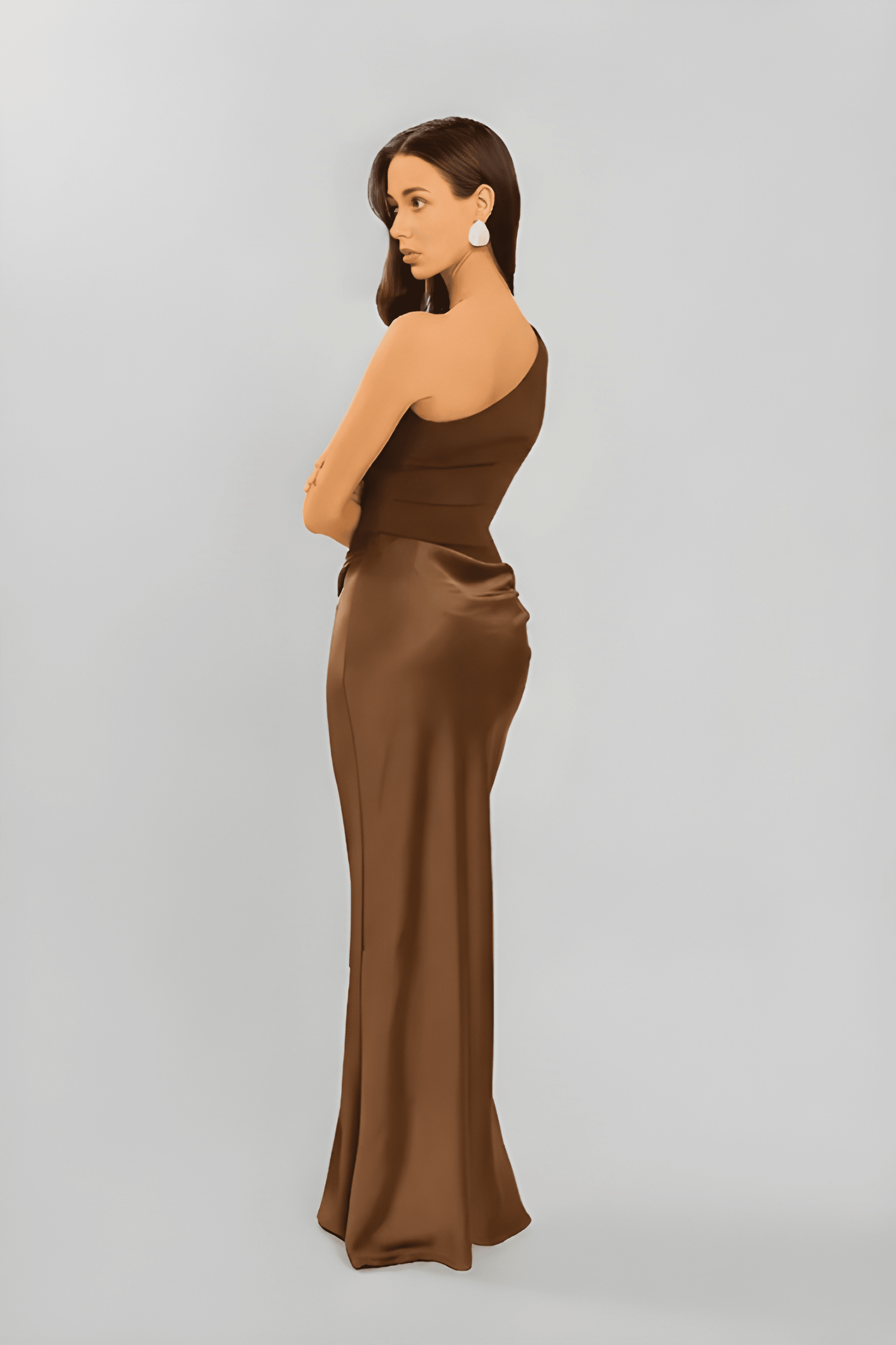 Maxi Jurk One Shoulder – Elegante Zomerjurk Dames