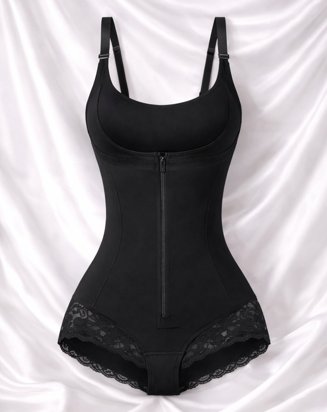 ORLA – Naadloze Corrigerende Body Dames met Rits – Comfortabele Shaping