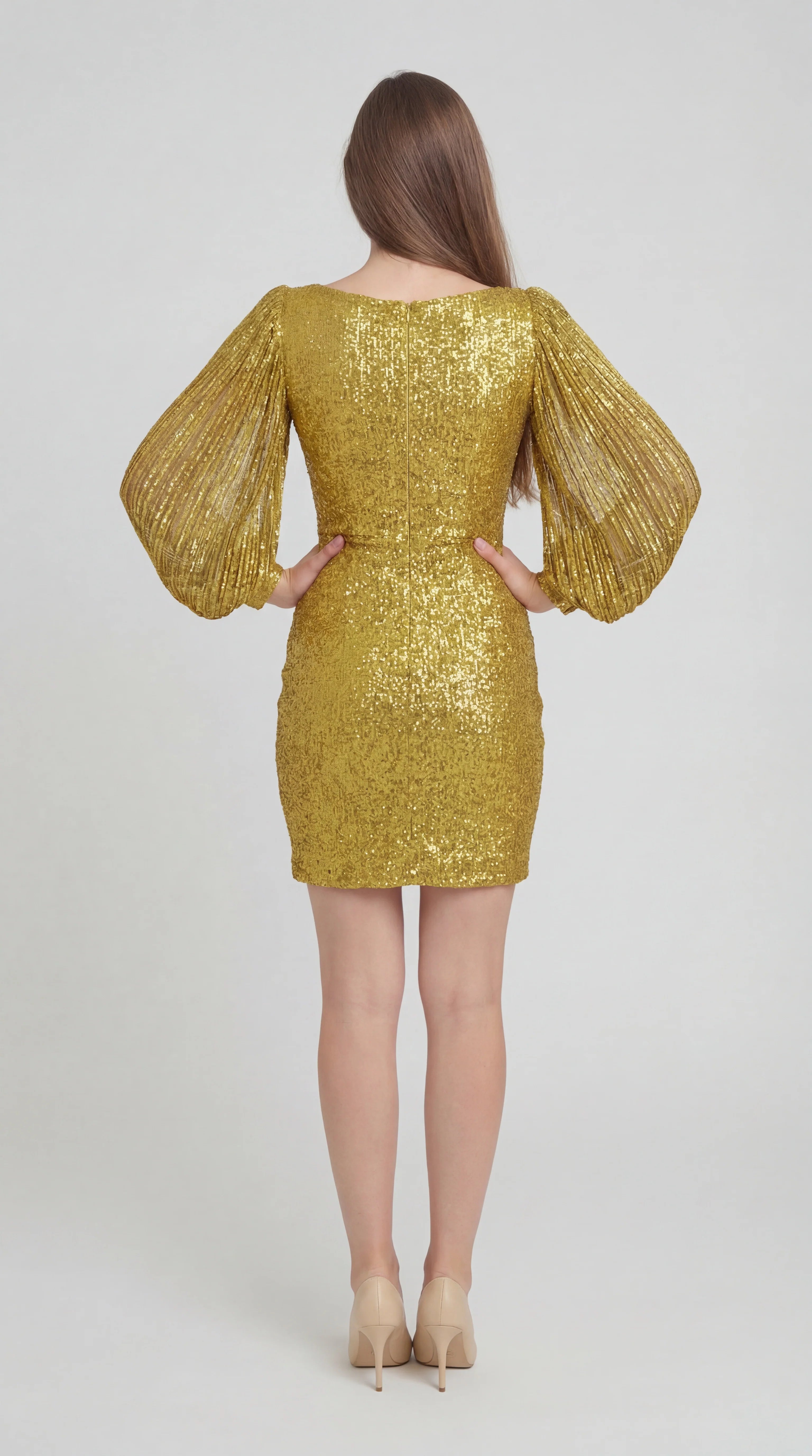 Mini Jurk Pailletten – Feest Jurk Dames