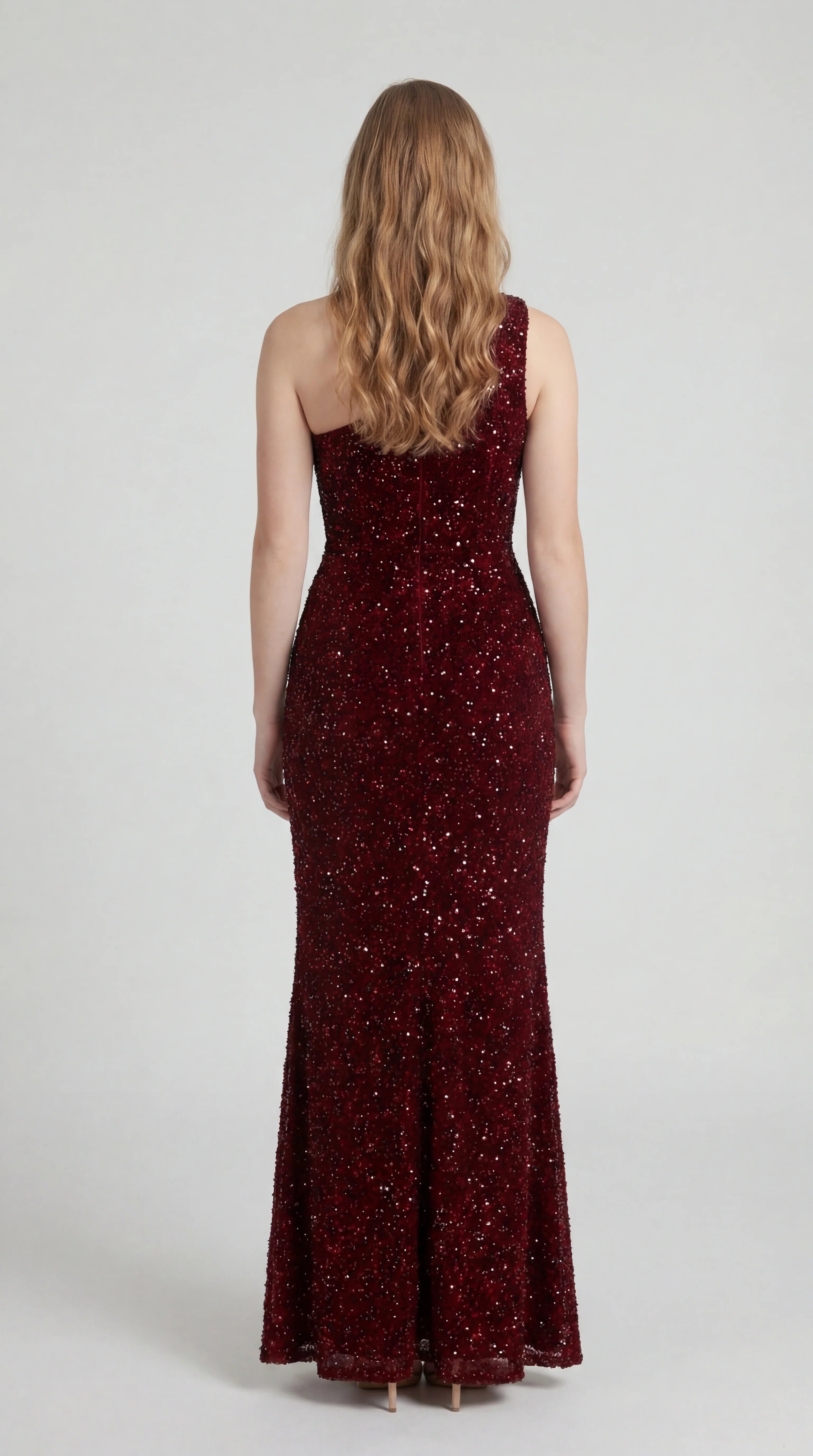 Midi Jurk Square Neck met Gedetailleerd Design