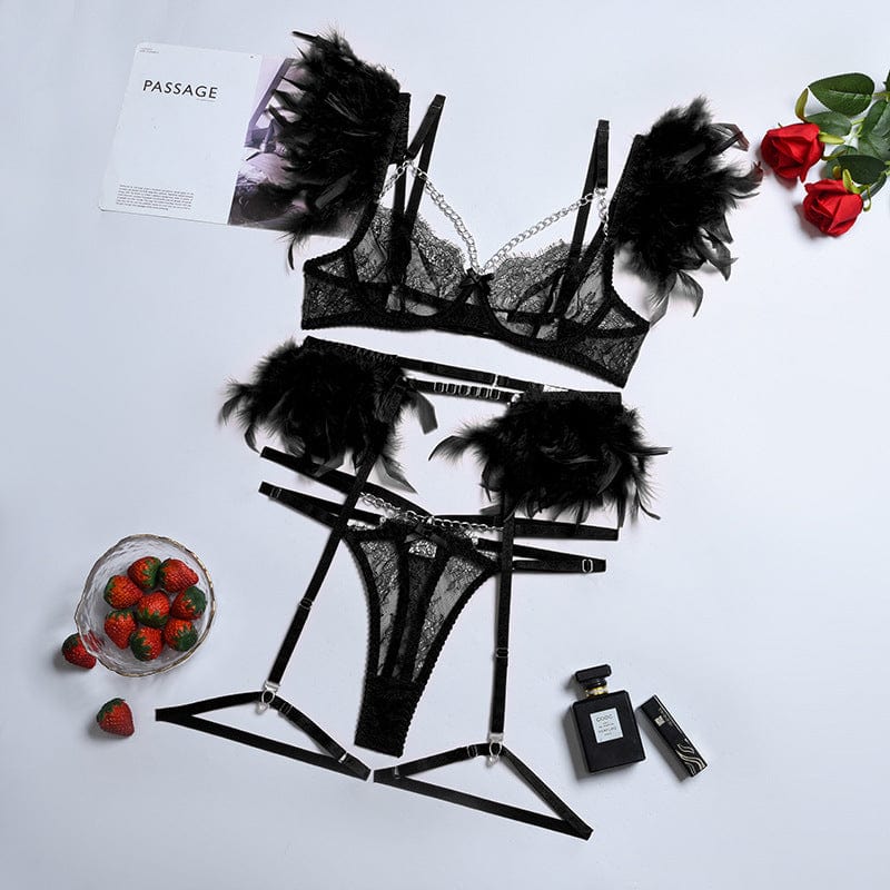 ARIELLE - Lingerieset Dames Kant – Luxe – Elegante Set met Sensuele Look