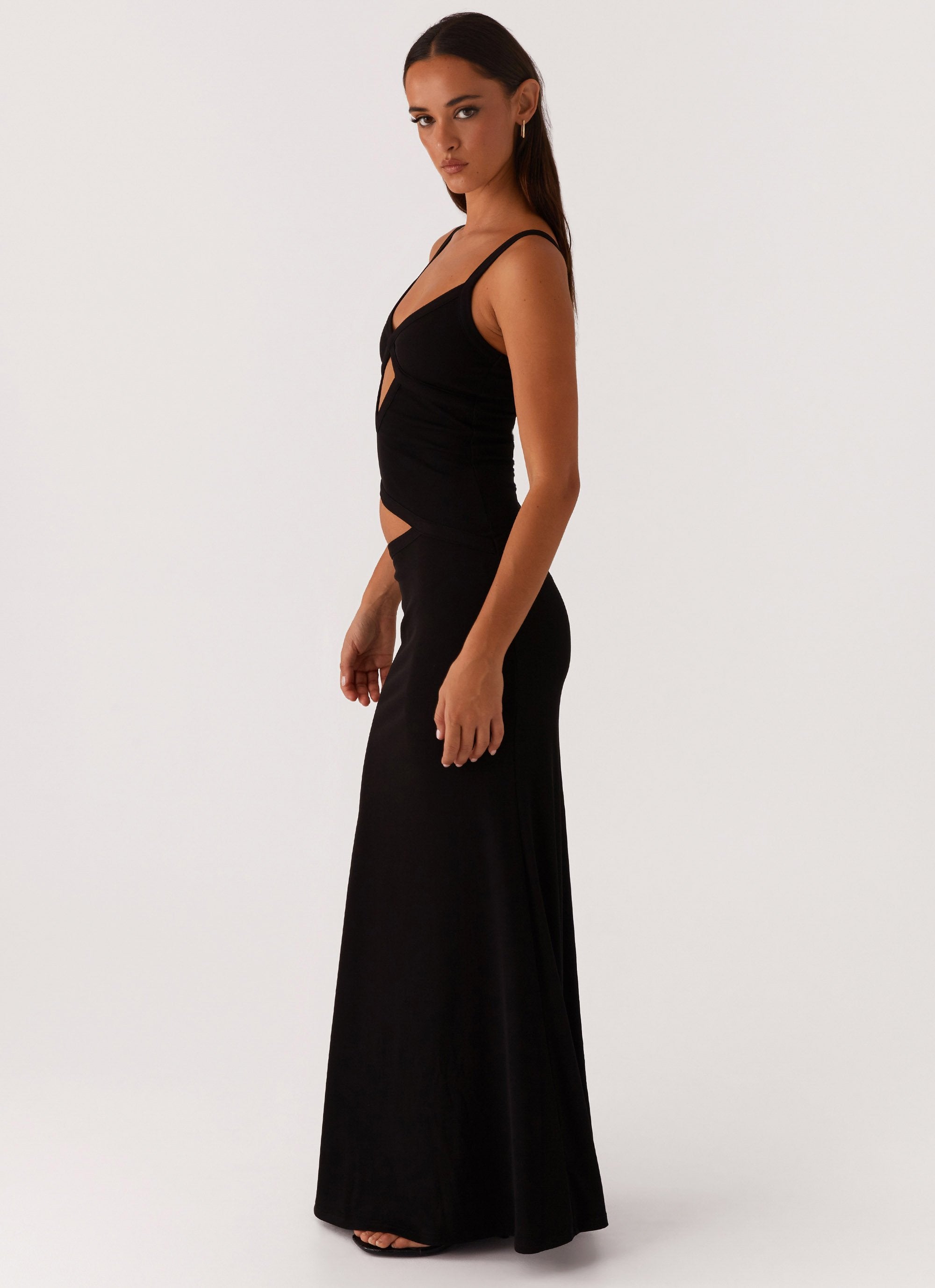 Maxi Jurk Dames – Open Rug met Strik Zomerjurk