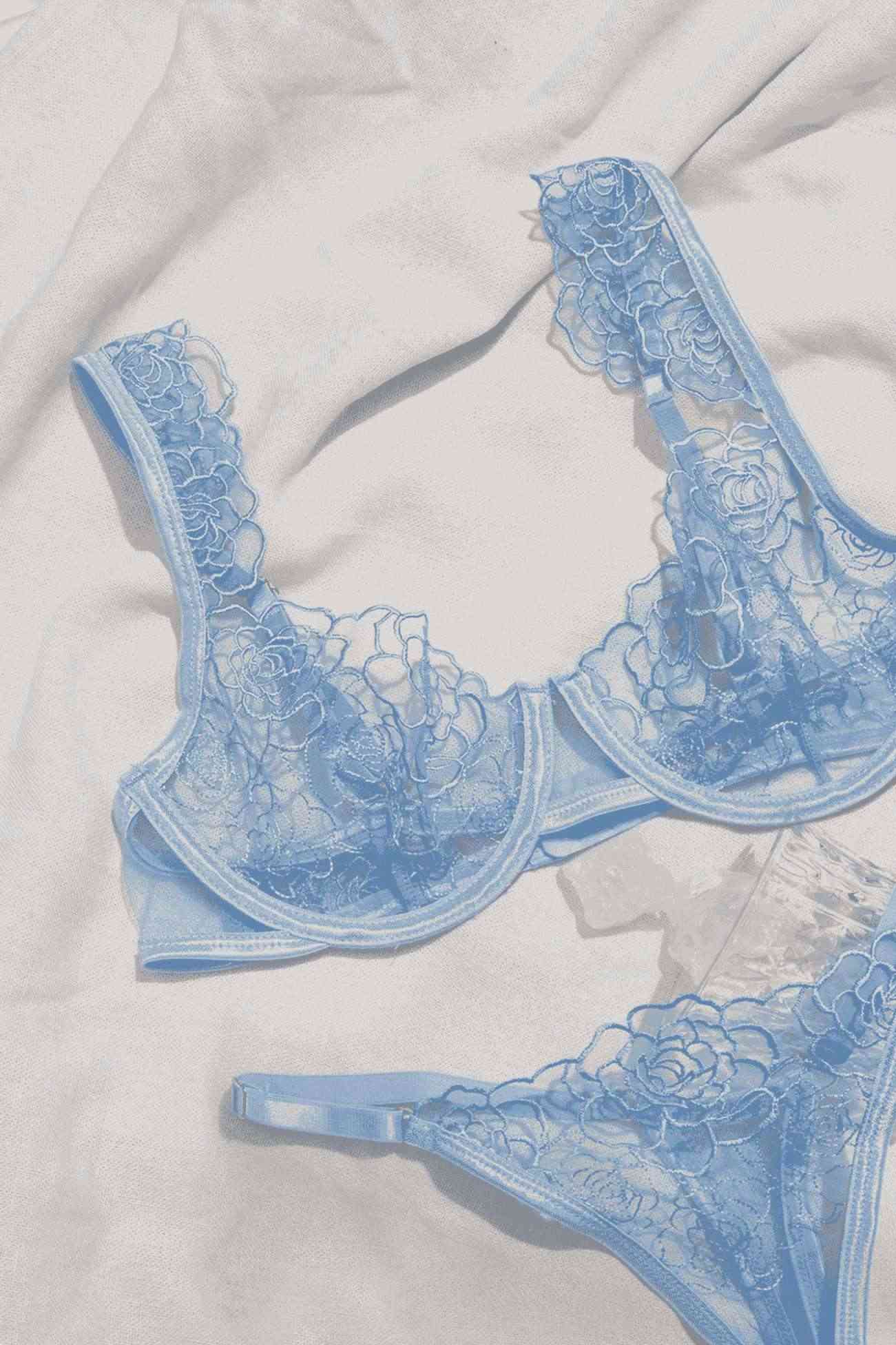 EMBROIDERY COLLECTION - Lingerieset Dames Geborduurd – Elegante Set met Comfort
