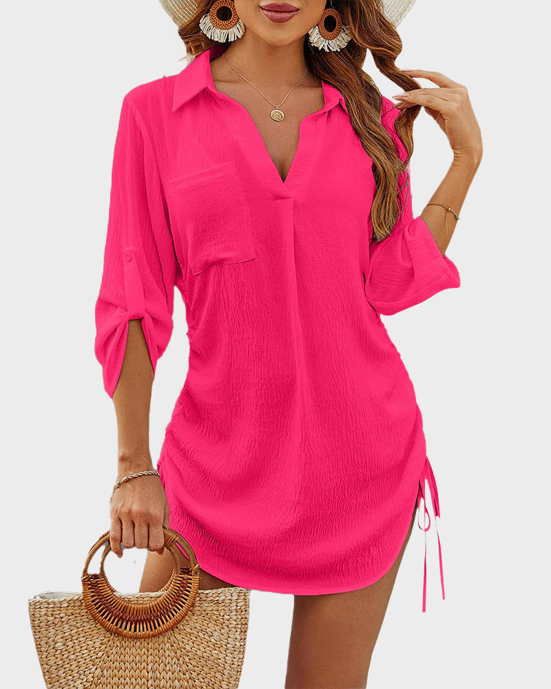ISLA Strandjurk Dames – Luxe Cover-Up met Luchtige Pasvorm