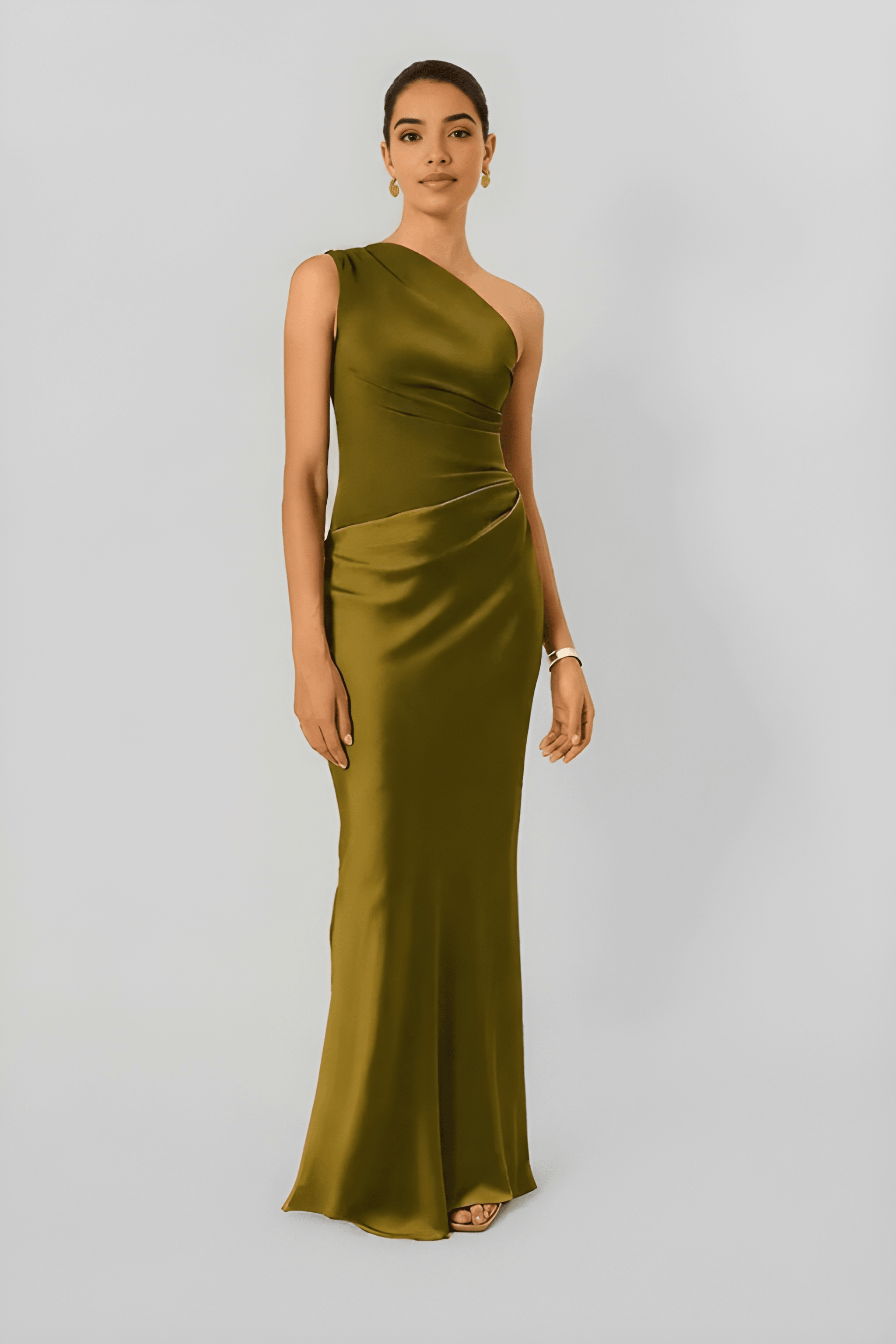 Maxi Jurk One Shoulder – Elegante Zomerjurk Dames
